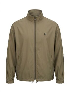 Ashworth Men's Full-Zip Windbreaker in Olive